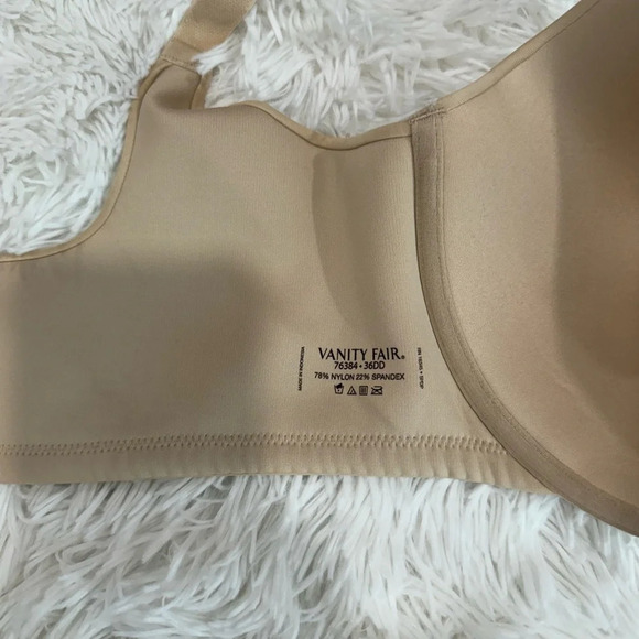 Vanity Fair Full Figure Front Closure Bra, Back Smoothing, Lightly Lined Cups - Picture 9 of 11